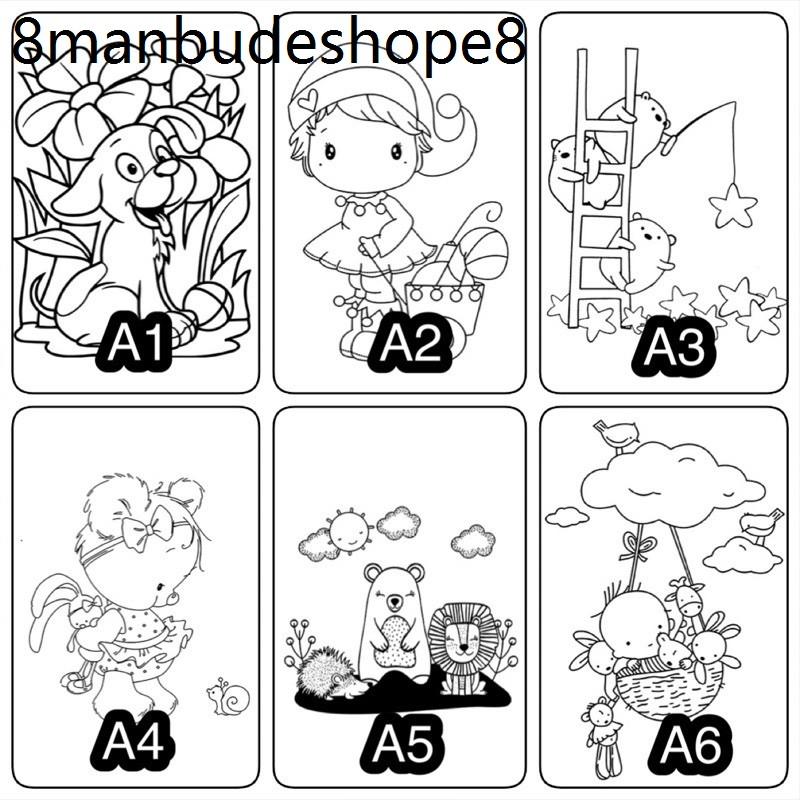 Product Introduction of ถุงผ้าระบายสี กระเป๋าผ้าดิบ สกรีนลายเส้นการ์ตูน สำหรับให้เด็กระบายสี มี70แบบ ผ้าหนางานคุณภาพ พร้อมส่ง 11