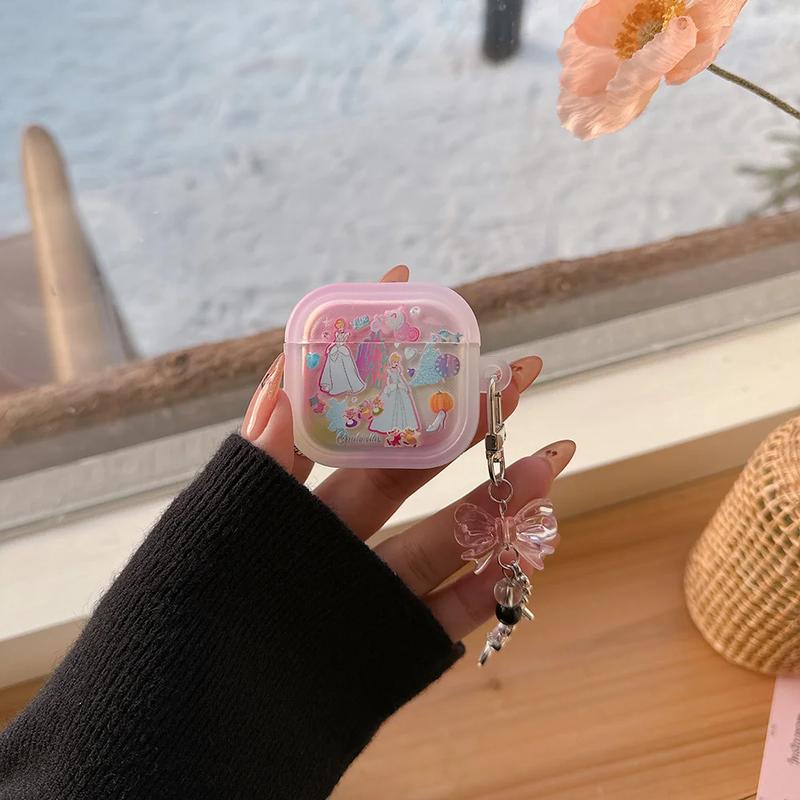 Product Introduction of Cute Cartoon Disney Snow White Alice Mickey Mouse Labubu Earphone Case For Airpods 4 1 2 3 Pro 2 Protective Soft TPU Cover 14