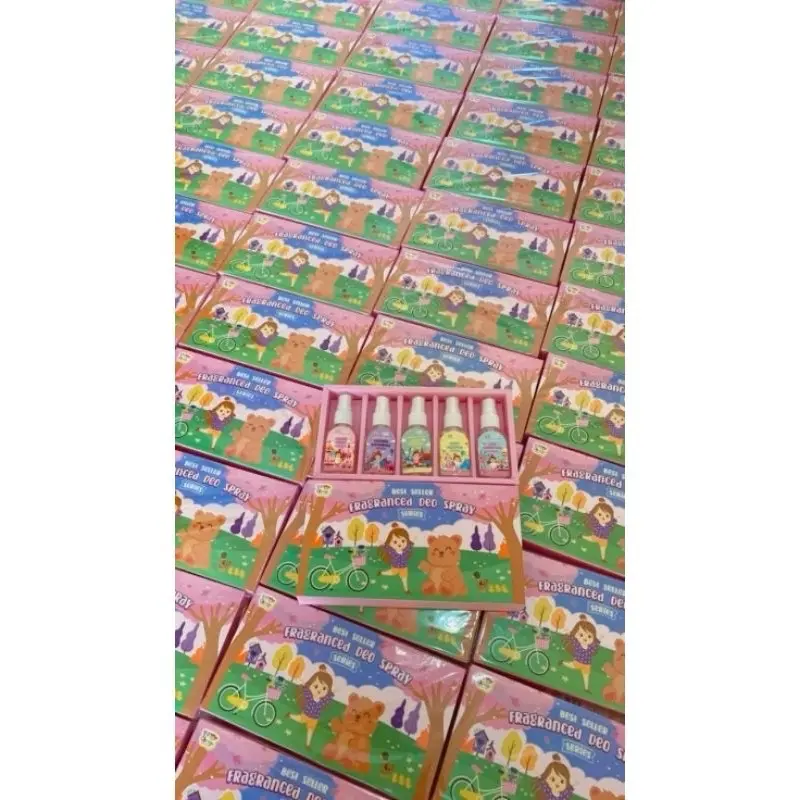 PAKET HEMAT Deospray Kiyowo Chingu X Yeppu BPOM 30 ml isi 5 pcs 1