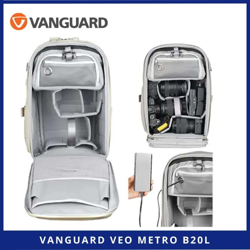 Vanguard VEO METRO B20L Backpack Camera - Tas Kamera Ransel DSLR 1