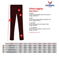 Gambar CARDINAL KIDS GIRL LEGGING 17 (COKLAT) - 4 dari Cardinal Brand Kab. Bandung 4 Tokopedia
