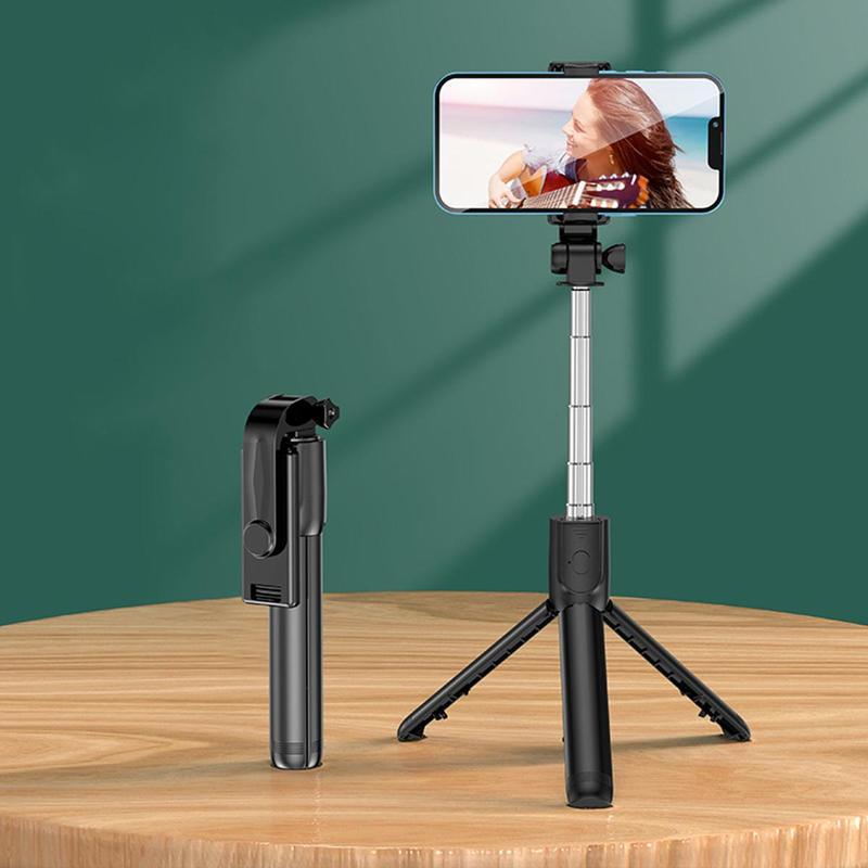 Gậy Chụp Ảnh Tự Sướng Tripod, Cầm Tay, Có Bluetooth Và Công Tắc Từ Xa, Có Thể Thu Vào, Điều Khiển Từ Xa Không Dây, Giá Đỡ Điện Thoại Di Động 4