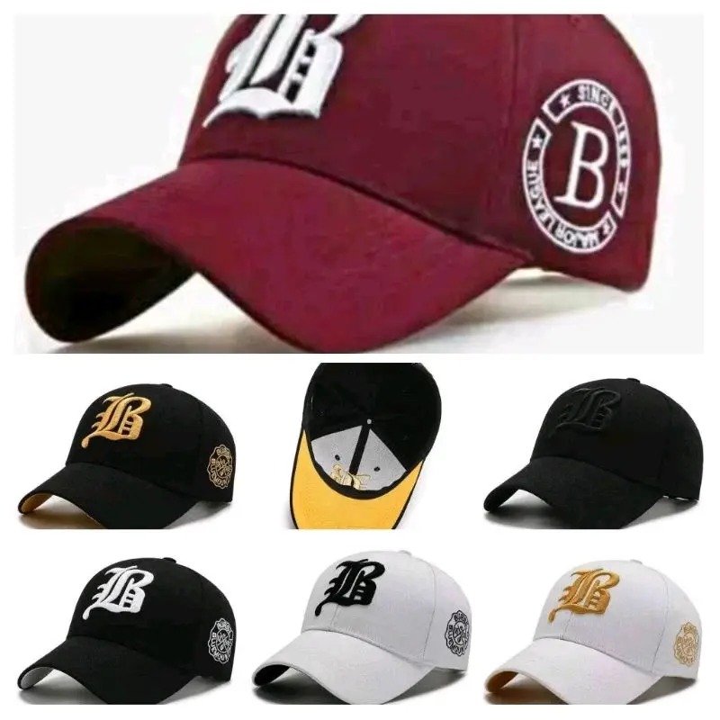 Topi Baseball Cap LB Burisil Bluemountain 1868 Import Pria Bisbol dengan Pengait Besi Rink - Hitam, Gold cuci dengan air dingin khaki/krem 4