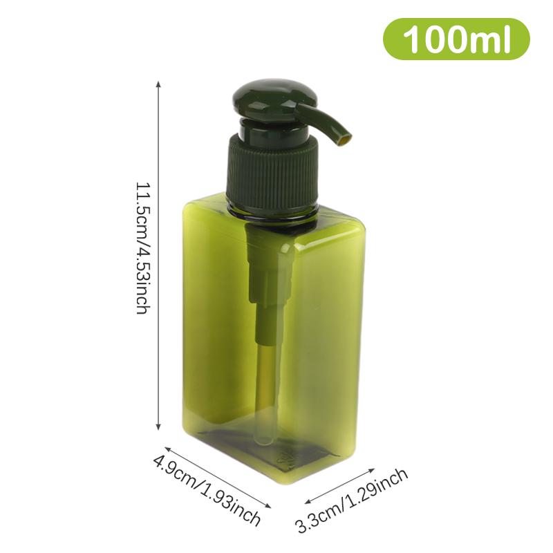 Product Introduction of Chai Đựng Sữa Tắm Dạng Bọt, Hình Vuông, Cầm Tay, 100ml, Thích Hợp Đựng Xà Phòng, Dầu Gội Đầu, Phụ Kiện Phòng Tắm Và Du Lịch, Chai Bơm 31