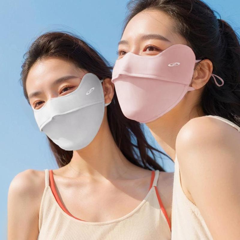 Product Introduction of Outdoor Cycling Ice Silk Mask Anti-UV Sun Protection Mask Adjustable Breathable Sport Mask For Outdoor Cycling 24