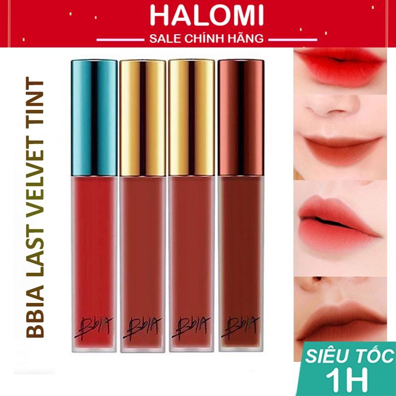 Son Kem Lì Bbia Last Velvet Lip Tint Asia Edition 5g siêu lì màu đẹp chính hãng HALOMI Son Môi Cosmetic