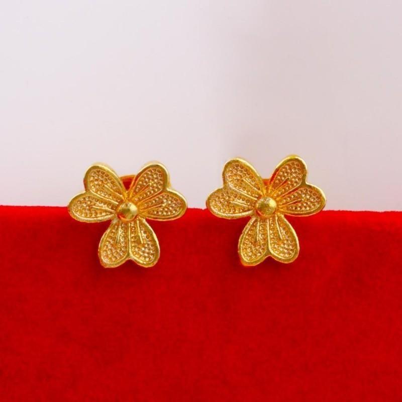 Product Introduction of South Korea Flower EarStuds Women's Colorfast Crown Love Heart Earrings Earrings Accessories Gift 9