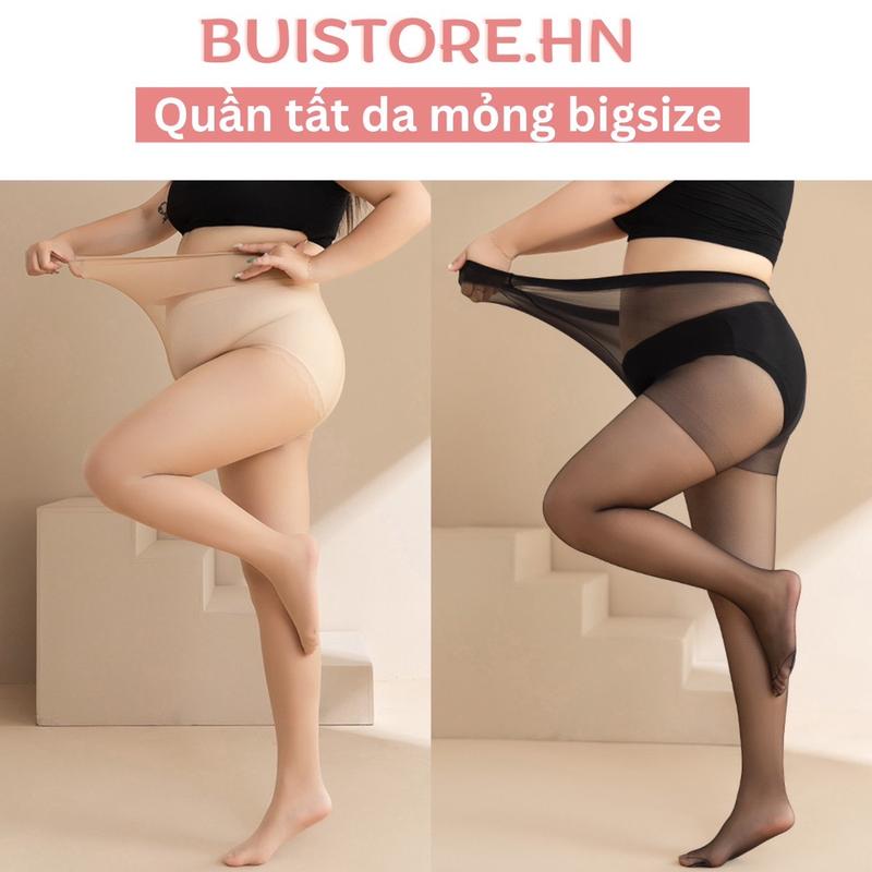 Quần tất giấy bigsize cho nữ  Quần tất da siêu mỏng - Nhung Tim Thun