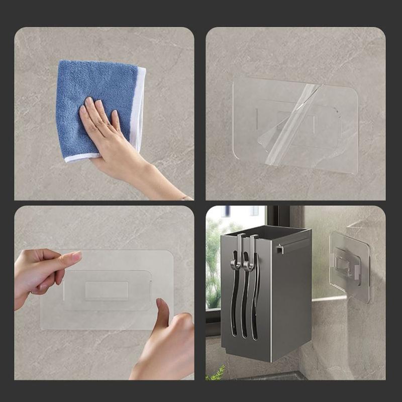 Product Introduction of Multifunctional Plastic Drain Chopsticks Basket Black Anti-mold Chopsticks Cage Efficient Drainage Wall Mounted Chopsticks Tube Storage Box Kitchen 10