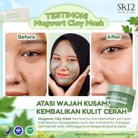 Gambar Mugwort Clay Mask SR12 - Skin Barier Masker Wajah Pembersih Komedo - MUGWORT CLAY MASK dari SR12 SKINCARE SOLUTION Kota Tangerang 3 Tokopedia