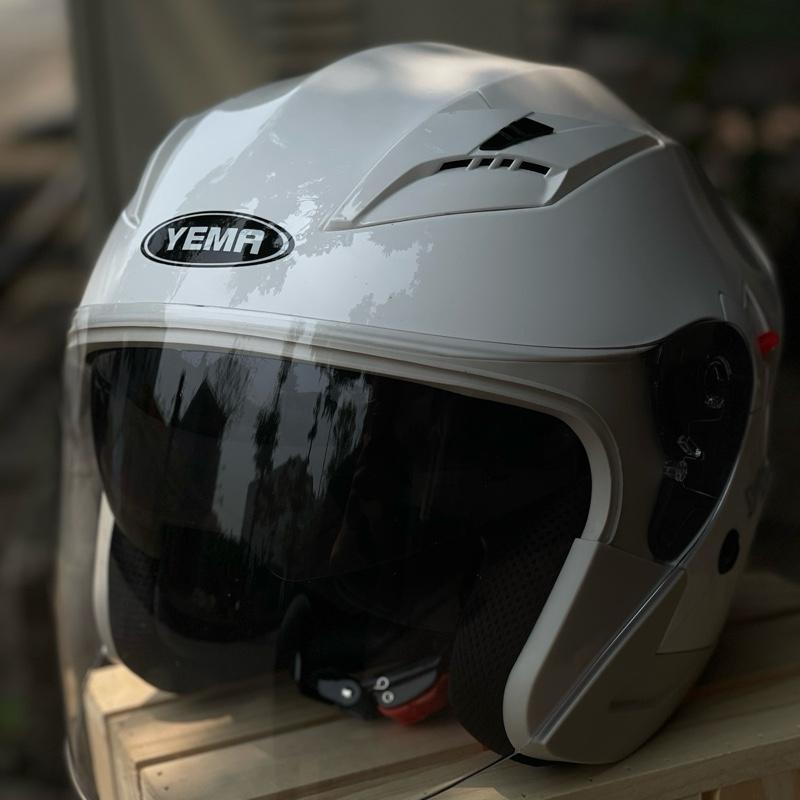  Mũ Bảo Hiểm 3 4 Đầu Yema GP Signature - 2 Kính Dành Cho Nam Nữ Phiên Bản Giới Hạn. 