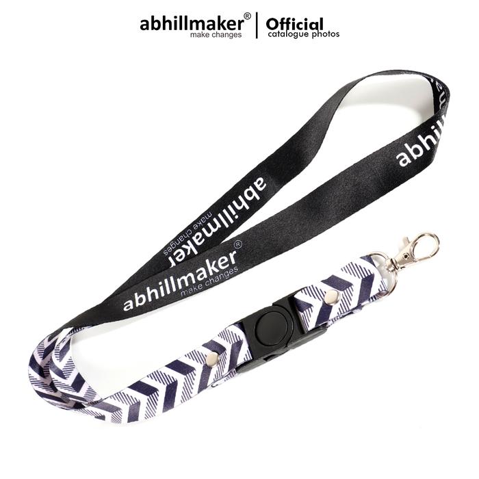 Gambar Abhillmaker | Lanyard black tali id card tali gantungan dari ABHILLMAKER Kota Bandung Tokopedia