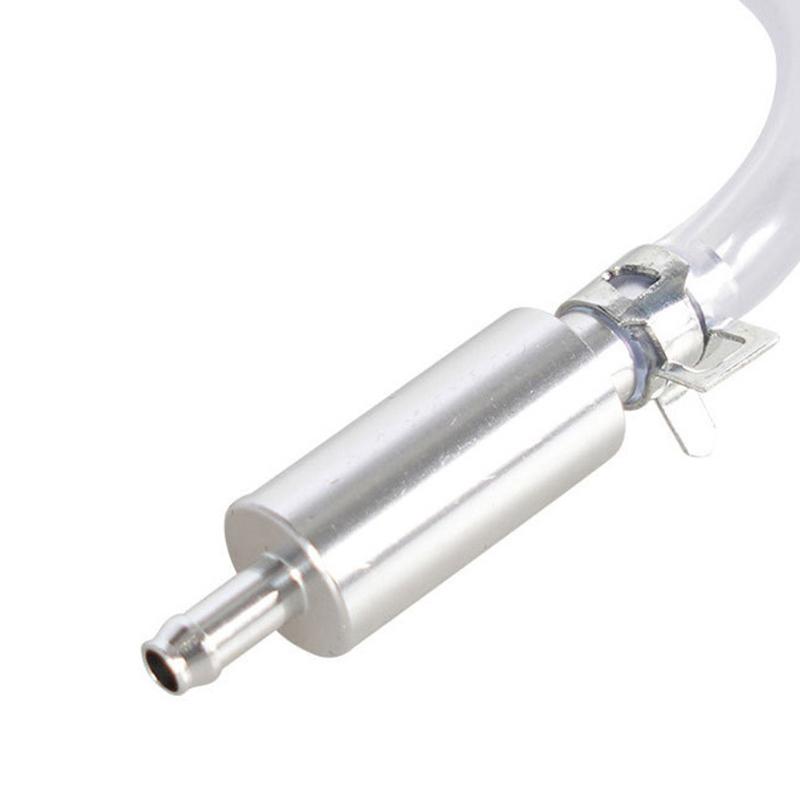 Hydraulic Brake Bleeder Tool Lockable Automotive Brake Fluid Bleeder Bleeding Hose With Non Return One Way Check Valve 6