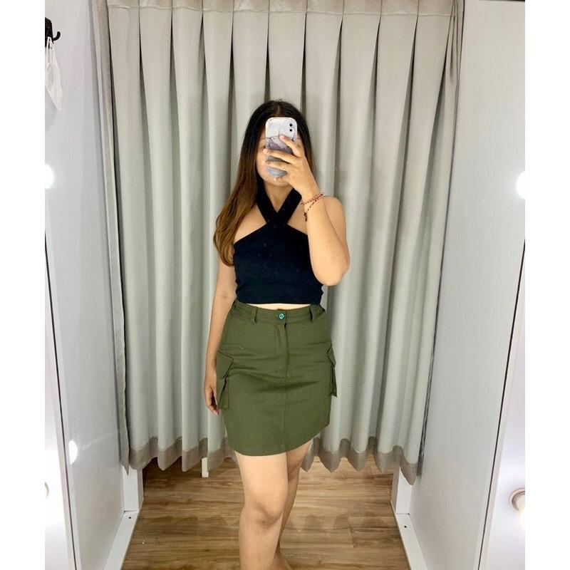 Rok Pendek Chinos Tebal 3