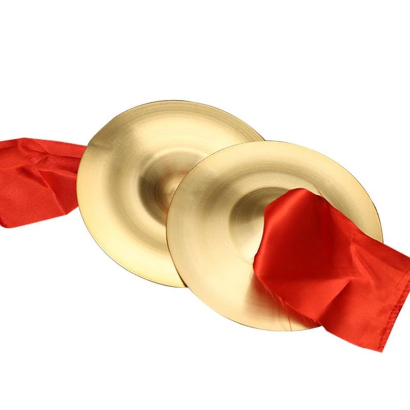 yaoay Musical Toys Hand Copper Cymbals Percussion Brass Percussion Mount Cymbals Instrument Hand Percussion Instruments Children 6