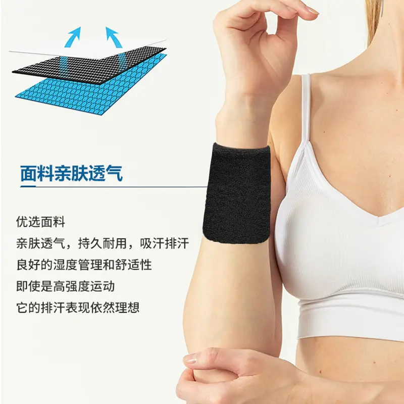 Dây Đeo Cổ Tay Thể Thao, Ngoài Trời, Thoáng Khí, Mềm Mại Và Đầy Màu Sắc, Được Làm Bằng Khăn, Hút Mồ Hôi, Bảo Vệ Cổ Tay, Chống Bong Gân, Bán Buôn Có Sẵn 2