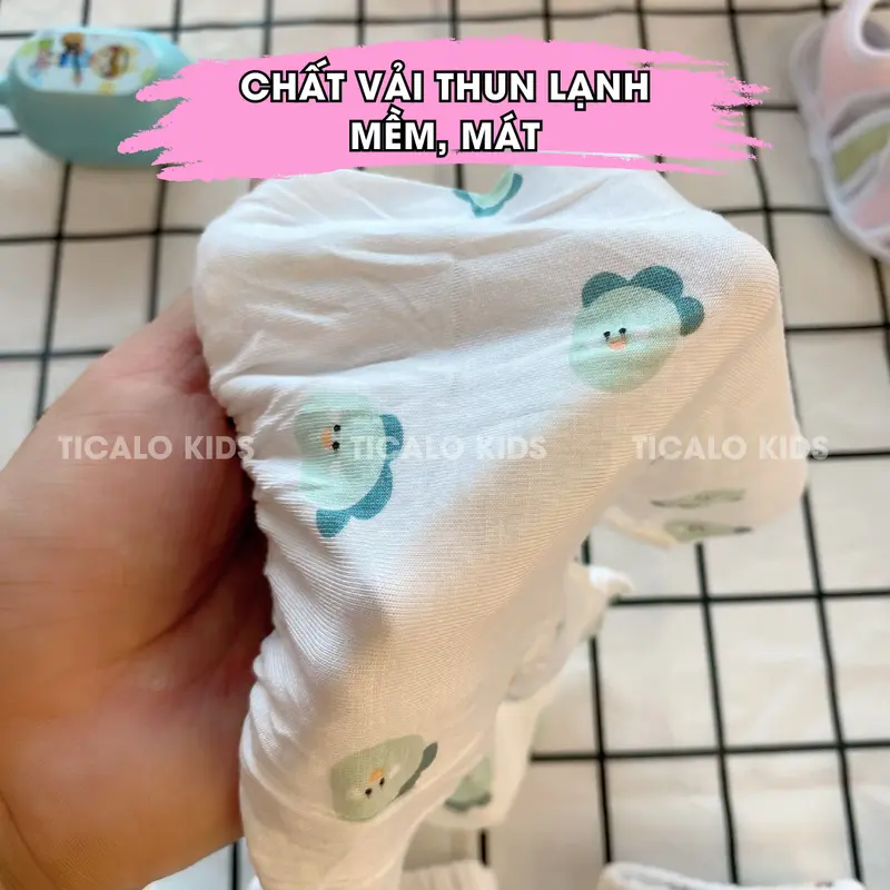 Combo 5 Quần Cộc Sơ Sinh - Chất Thun Lạnh, Petit, Mềm, Mát Cho Bé 3