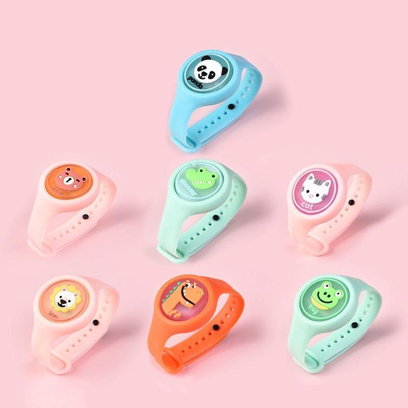 Đồng Hồ Trẻ Em Tinh Dầu chanh xả Đuổi Muỗi Có Đèn Vòng Đeo Tay Đuổi Muỗi Tinh Dầu Thực Vật Phát Sáng cho bé trai bé gái