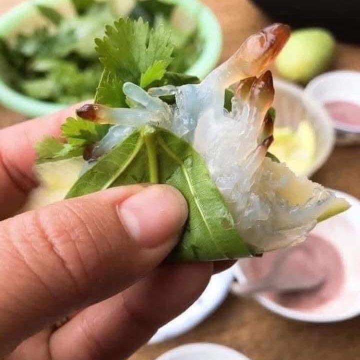Chân sứa biển ăn liền Cô Tô kèm  mắm tôm 2