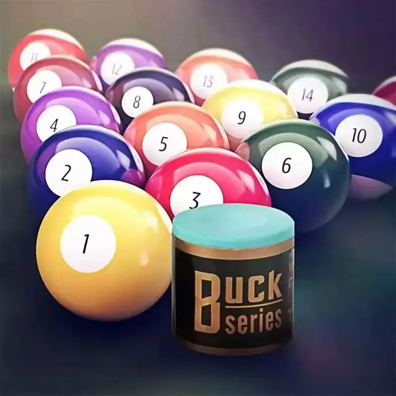 Buck Chalk Perlengkapan Biliar Meja Biliar Kapur Tongkat Bilyar Kapur Bubuk Gosok Snooker Perlengkapan Antiselip Perangkat 5