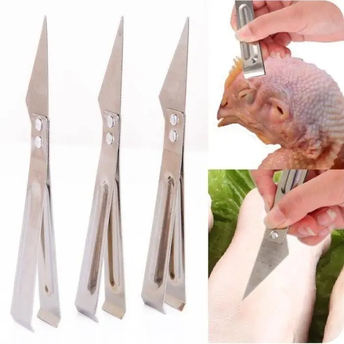 Alat Pencabut Bulu Ayam Pinset Cabut Duri Ikan Bulu Bebek 0