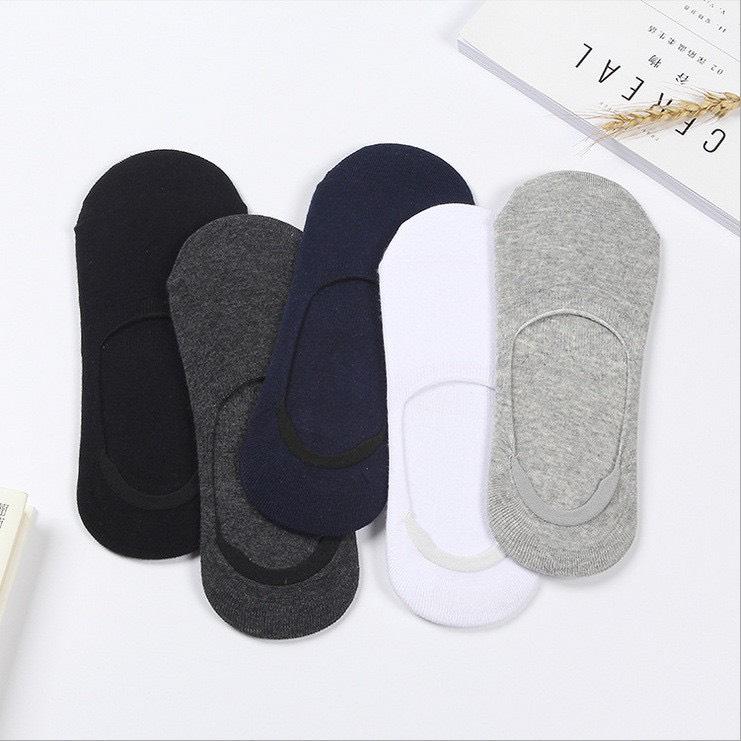 TẤT TRƠN DỆT KIM  NHIỀU MÀU, CHẤT DÀY, MỀM ĐI ÊM, THOÁNG CHÂN Menswear Xanh Rêu 2