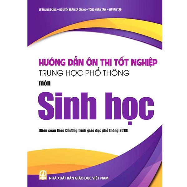 Sách - Hướng dẫn ôn thi tốt nghiệp Trung học phổ thông môn Sinh học (Biên soạn theo CT GDPT 2018) - [ Sáng Tạo Trẻ ]