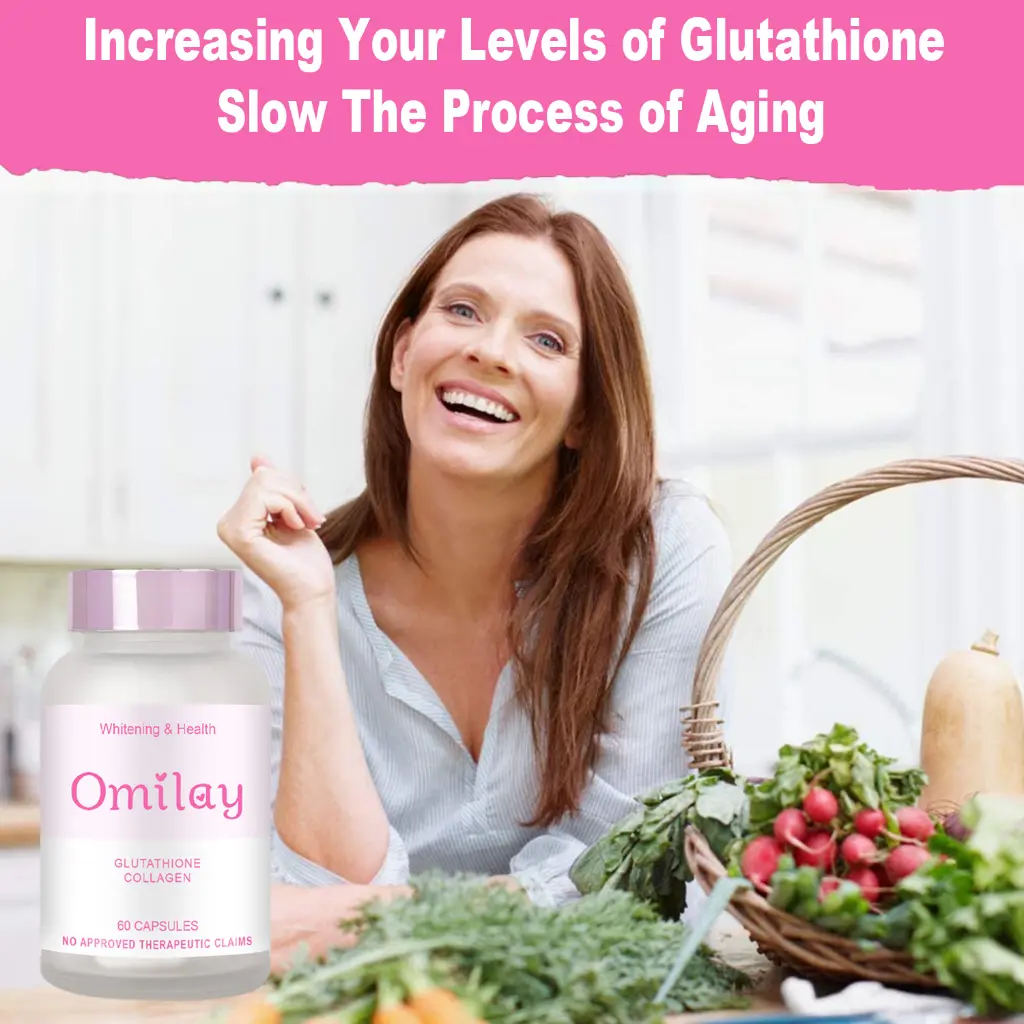 Mid-Season Sale Blast】Omilay Tokyo Glutathione Collagen Capsules Brighten  Skin Whitening Anti Aging Beauty Supplement