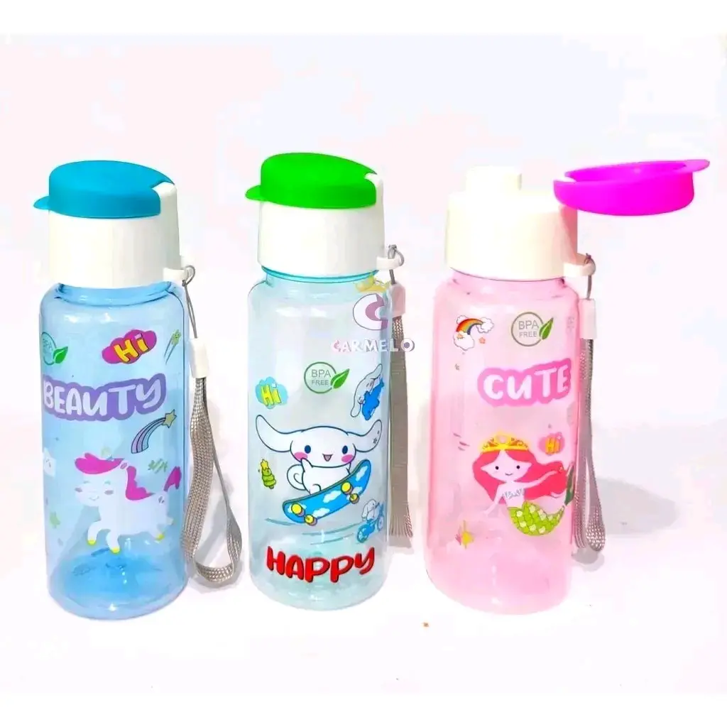 botol pollin 350ml + tali