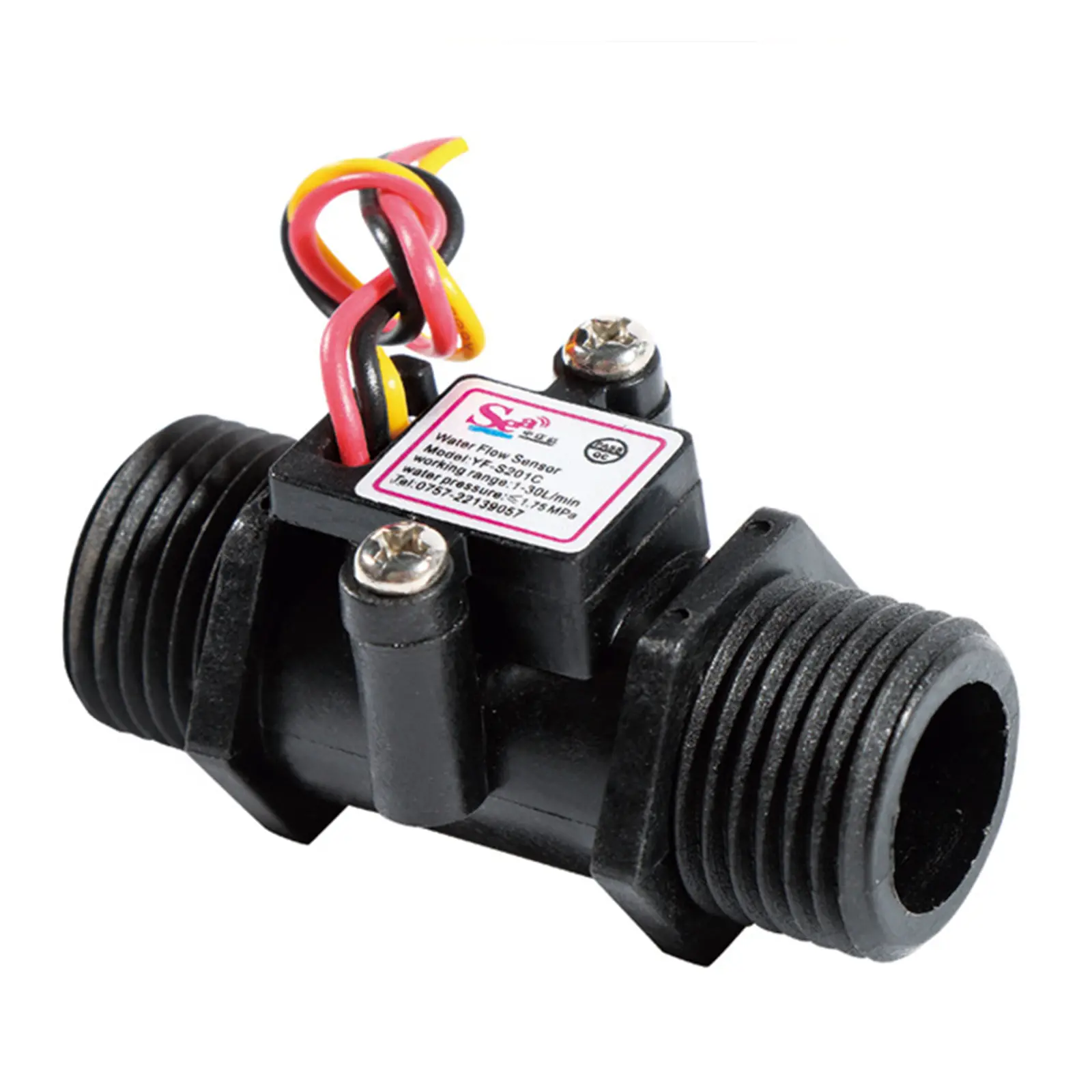 Cảm biến dòng nước, cho cảm biến Flowmeter tuabin, đầu nối G / 1 / 2 ", đồng hồ đo lưu lượng, hàng Có Sẵn