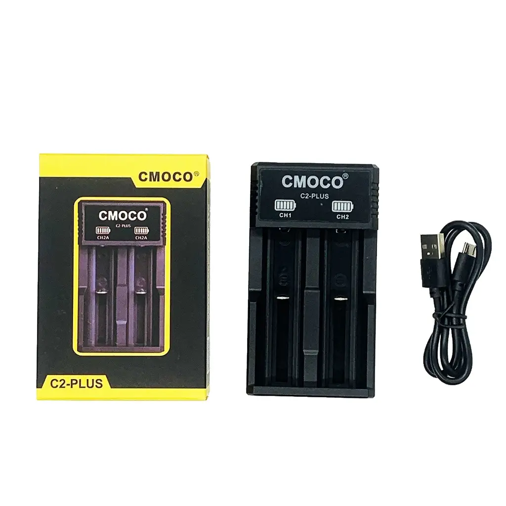 Original CMOCO Fast Charger 3.7v-4.2v (2 slots charger) For 18650 21700 26650 Li-ion Batterydfhd - TikTok Shop Philippines Original CMOCO Fast Charger 3.7v-4.2v (2 slots charger) For 18650 21700 26650 Li-ion Batterydfhd - TikTok Shop Philippines