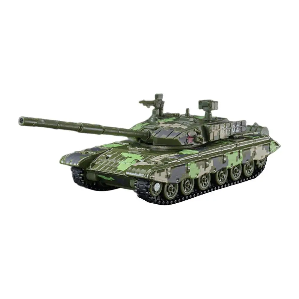 1:100 Scale Party Favor Armored Vehicles Desk Decor Desktop Decoration Diecast Alloy Vehicle Toy Miniature Armored Tank Model