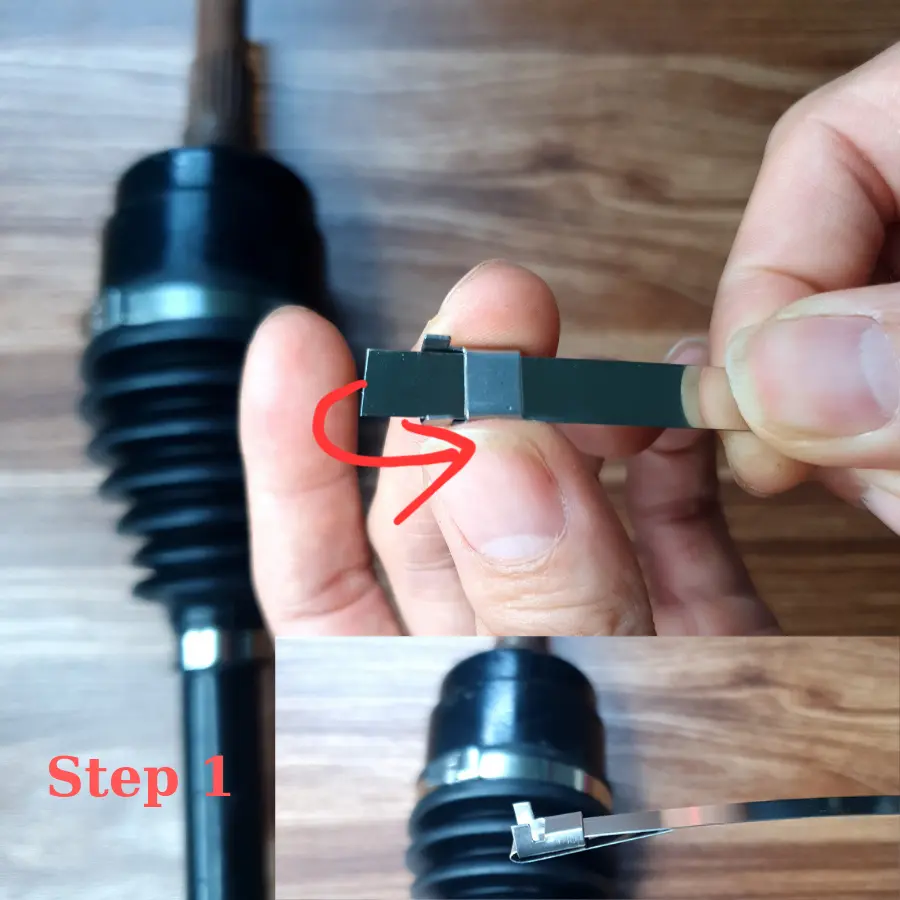 Bộ đai siết láp dành cho garage ô tô, đai siết dạng cuộn, combo đai buộc chụp cao su