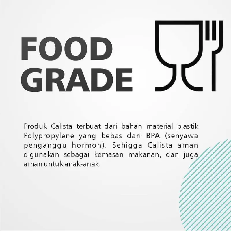 CALISTA OITA TOPLES SET FOOD CONTAINER SET ISI 10 PCS BOX ORGANIZER KULKAS SET PENYIMPANAN MAKANAN Plastic 3
