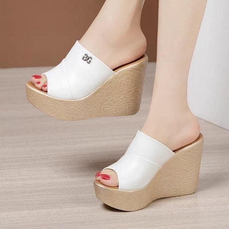 Dép đế xuồng quai đính phụ kiện Nữ DéP Shoes GiàY Jean 1
