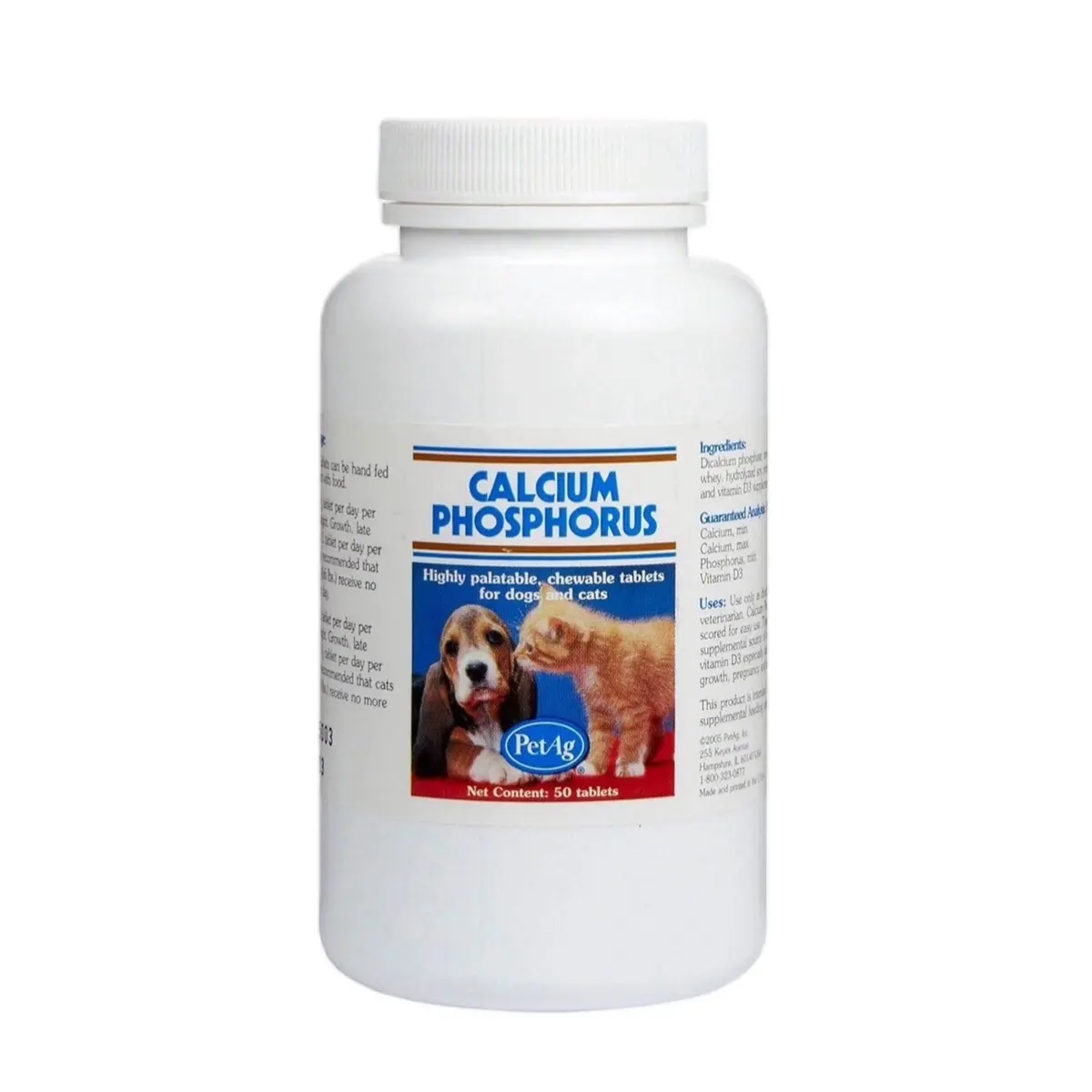 ￼Viên Canxi PetAg Nhập Khẩu Mỹ Bổ Sung Canxi, Phospho, Vitamin D3