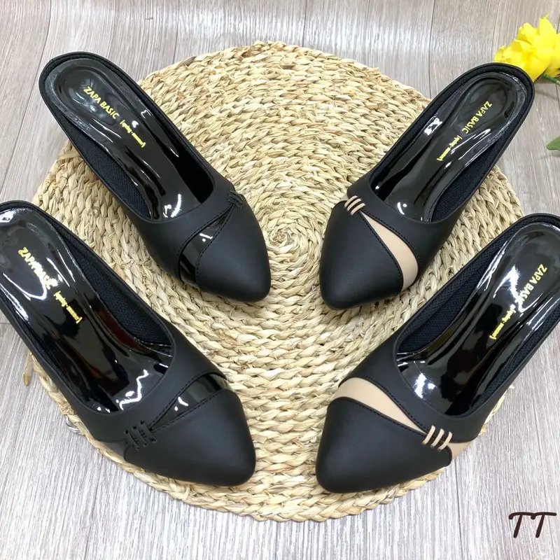 ( form nhỏ mn tăng lên 1 size nhé ) Giày sục big size 5cm phối màu cao cấp để chống trơn trượt TT Shoes chin012 1