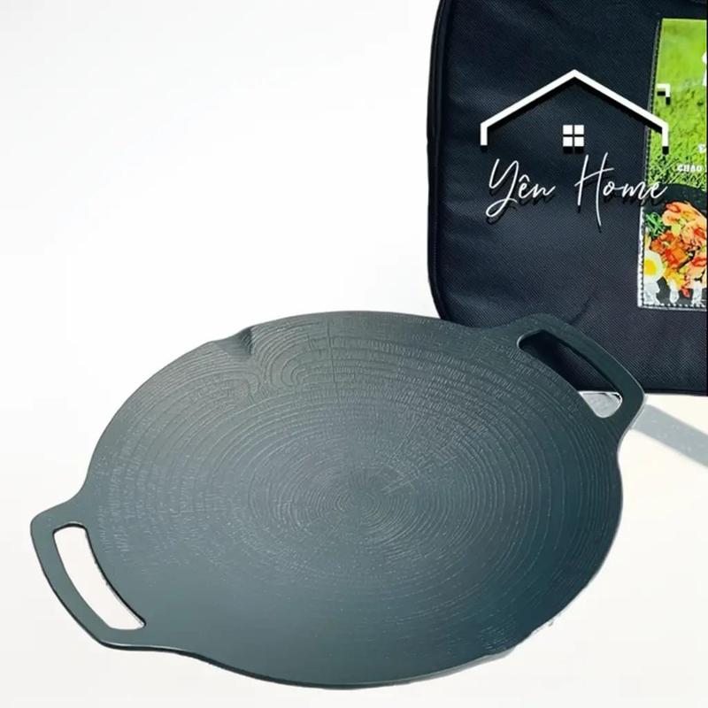 CHẢO ĐÁ NƯỚNG ECORAMIC CHỐNG DÍNH HÀN QUỐC (ĐỦ SIZE)