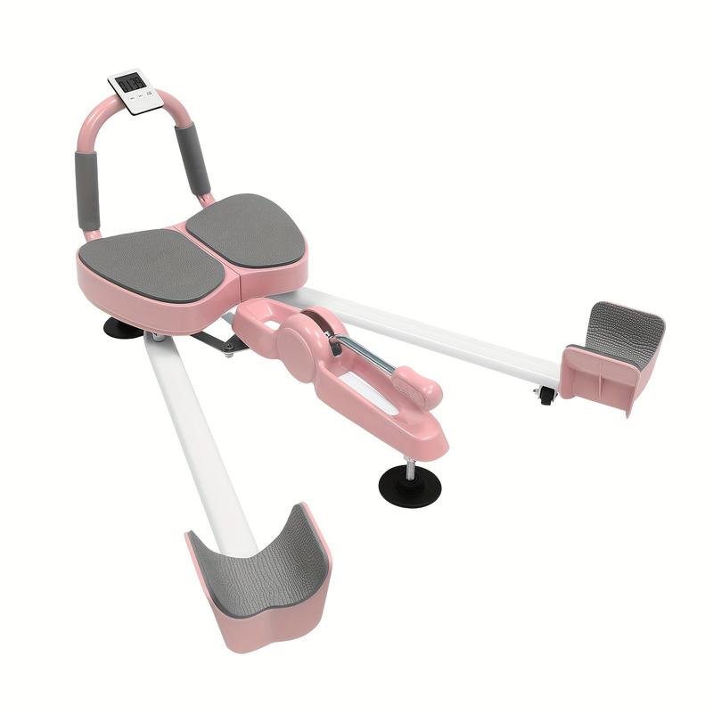 TikTok Shop Leg Stretcher Split Leg Stretching Machine Martial Arts Training Fitness Pink