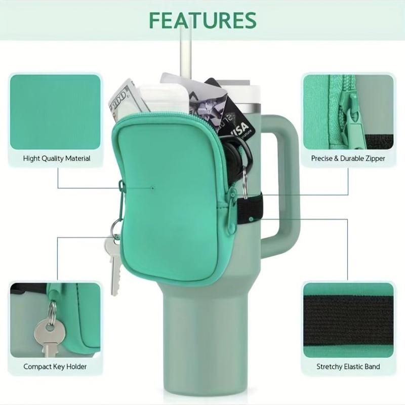 Product Introduction of Water Bottle Holder, Portable Handheld Storage Bag, Water Bottle Pouch for Outdoor Sports, Gym Bag for Running, Sports & Outdoor Accessories 2