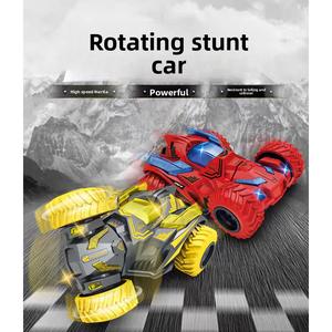 Internet Celebrity Inertia Four-Wheel Drive Rotating Simulation Stunt Car Off-Road Car Children's Toy Car