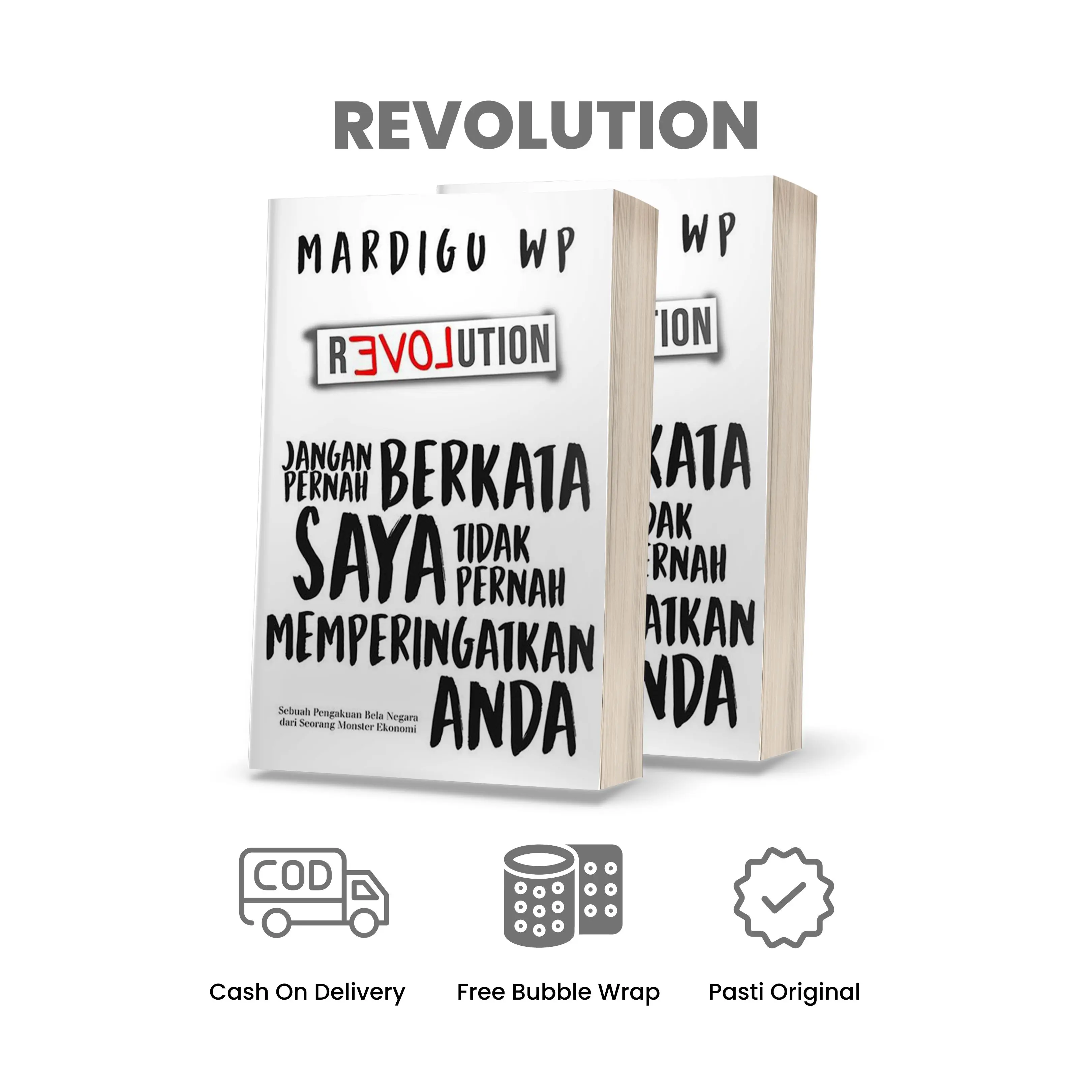 Mardigu WP - BUKU JANGAN PERNAH BERKATA SAYA TIDAK PERNAH MEMPERINGATKAN ANDA! [GARANSI ORIGINAL]