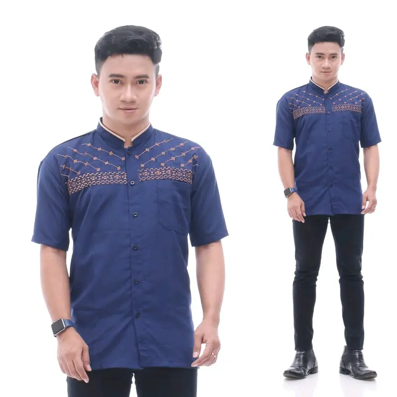 koko Big size jumbo xxl xxxl koko bordir Dewasa lengan pendek znd collection10 Katun Katun 4