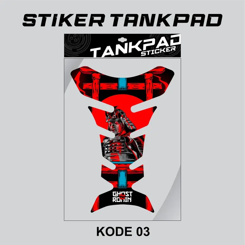 STIKER TANKY TANKPAD MOTOR PAD TANK PROTECTION Universal (Untuk Tangki Motor CB, MEGAPRO, CBVERZA, CB150R, GL, JAPSTYLE, TIGER, NINJA DLL)UV TRANSPARAN 3