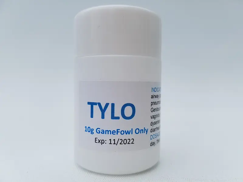 TYLO cho gà bị đường ruột ăn không tiêu 10gr 2