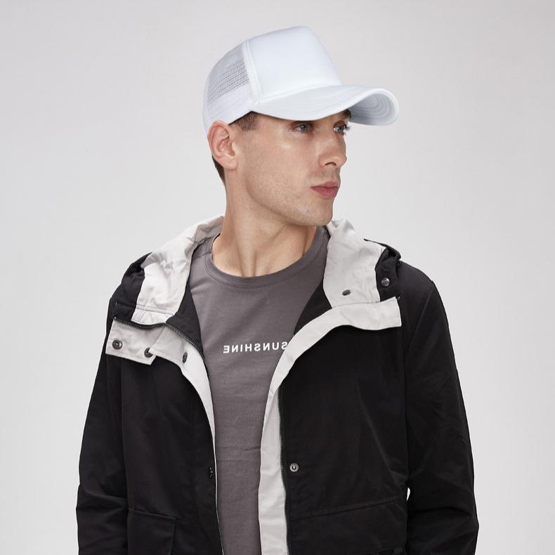 Mũ Bóng Chày Trucker, Dành Cho Nam Và Nữ, Phong Cách Snapback, Có Xương Lưới, Mũ Nam 8
