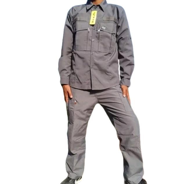 Setelan Kemeja dan Celana Tactical W-TAC Panjang untuk Pria Casual 3