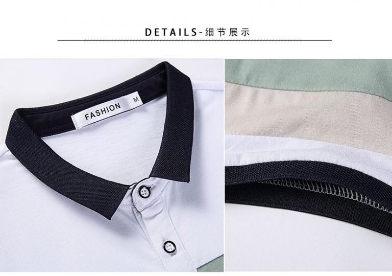 Product Introduction of Áo Thun Cotton Nguyên Chất Ngắn Tay Cho Nam, Áo Polo Có Ve Áo Dáng Ôm Hàn Quốc, Đẹp Trai, Hợp Thời Trang, Lớp Nền, Mùa Hè 18