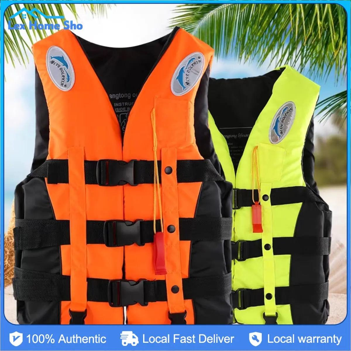 Life Vest Jacket Adults Marine Safety Life Jacket For Outdoor Water Sport Fishing Swimming