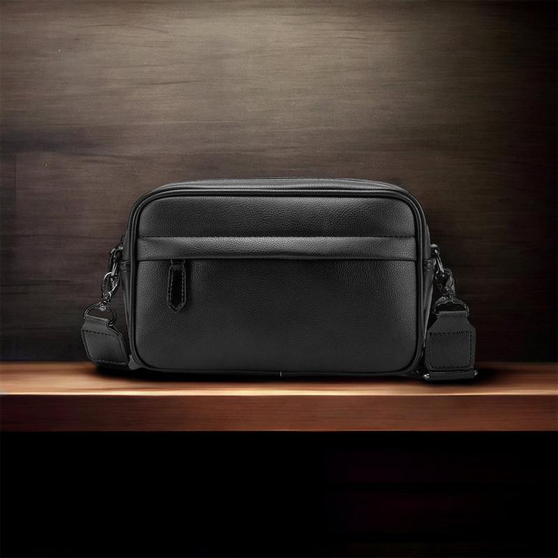Product Introduction of Túi đeo chéo Học sinh caro cao cấp da loại 1 đẹp dẻo mịn F53 [Hình thật] Bag 9